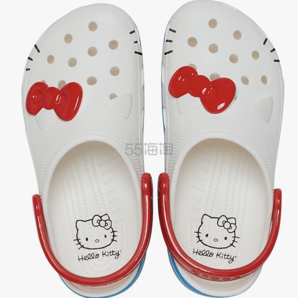 Crocs Hello Kitty 联名洞洞鞋