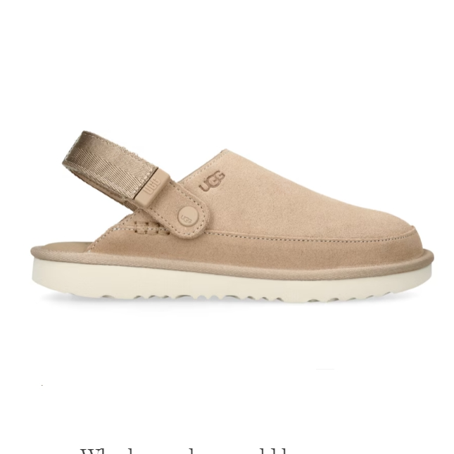 UGG 一脚蹬单鞋 大童款 成人也能穿！