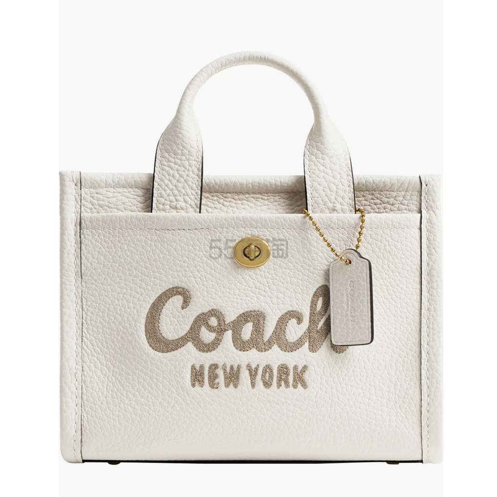 COACH Bubble Leather Cargo 蔻驰托特包