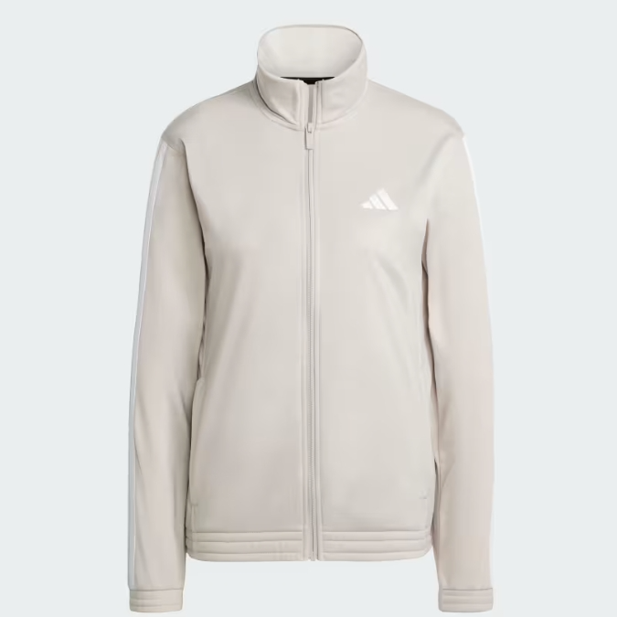 adidas 阿迪达斯 经典三条纹 女款运动外套