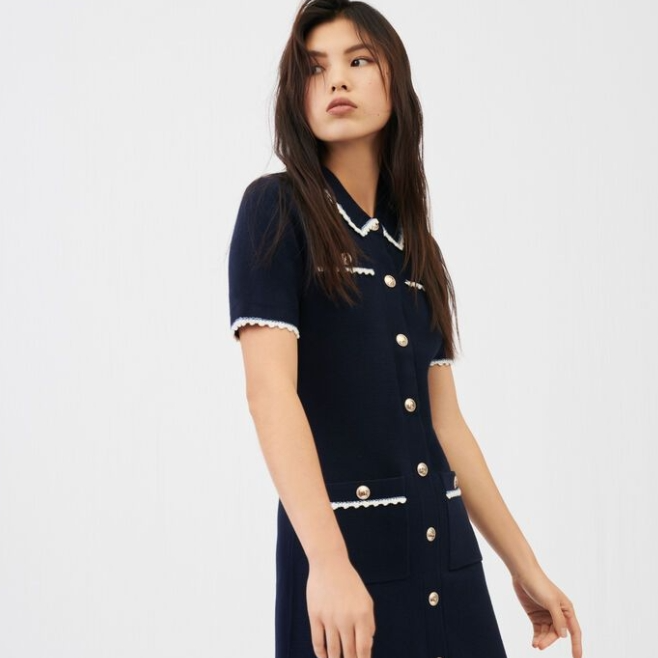 THE OUTNET 港站：Maje 法式优雅专场 花呢迷你连衣裙HK$1827