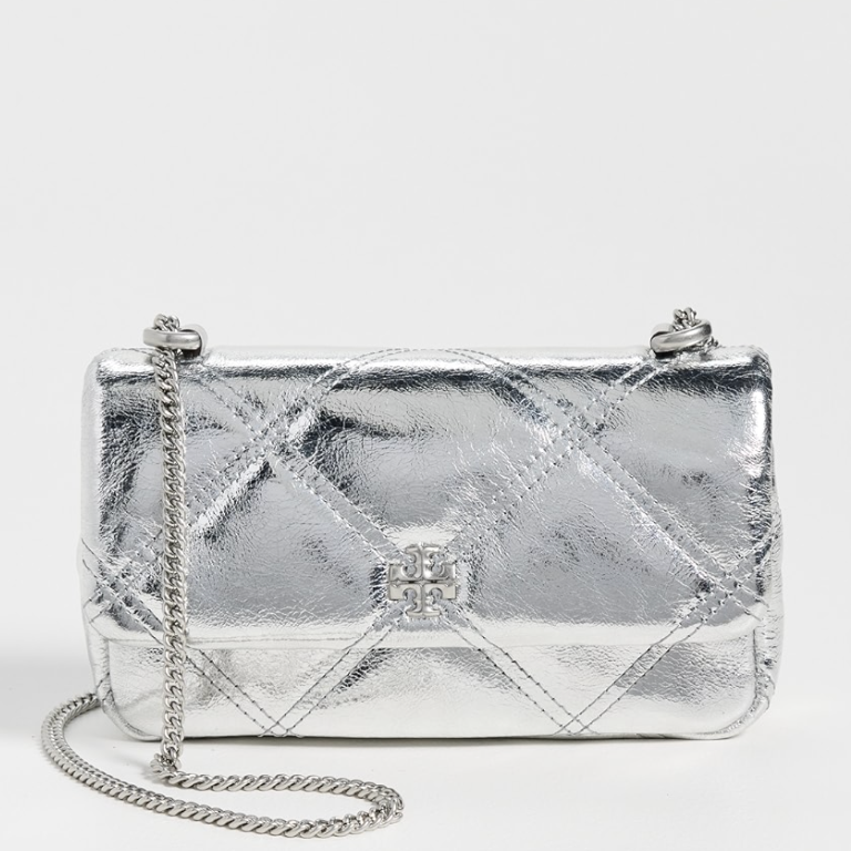Tory Burch Kira Quilt Metallic Mini 链条包