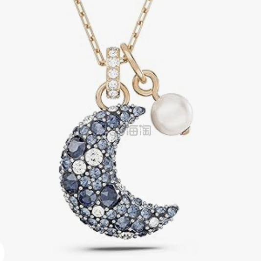 Swarovski Luna 水晶月亮项链