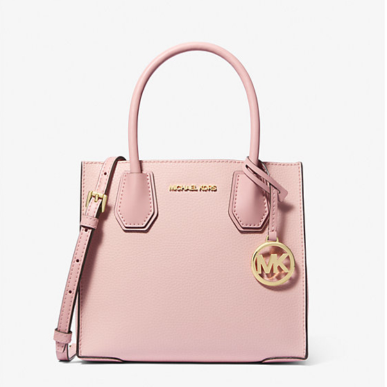 2件额外8折！Michael Kors Mercer 中号粉色风琴包