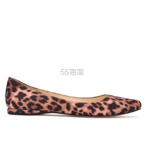 Nine West 玖熙 Speakup 豹纹平底鞋