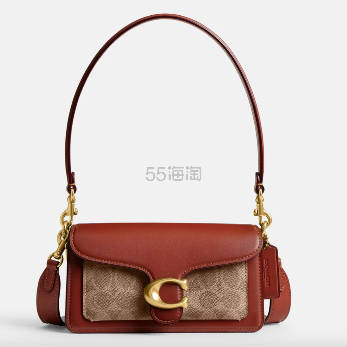 Coach Tabby 20 老花单肩包
