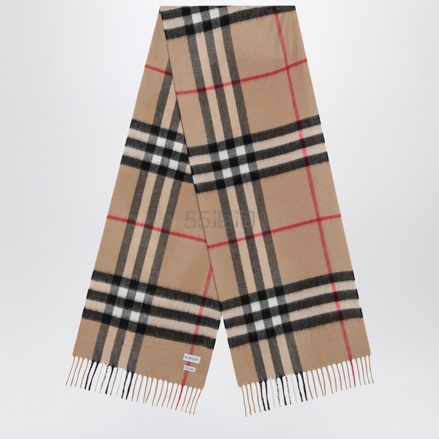 Burberry 巴宝莉羊绒格子围巾