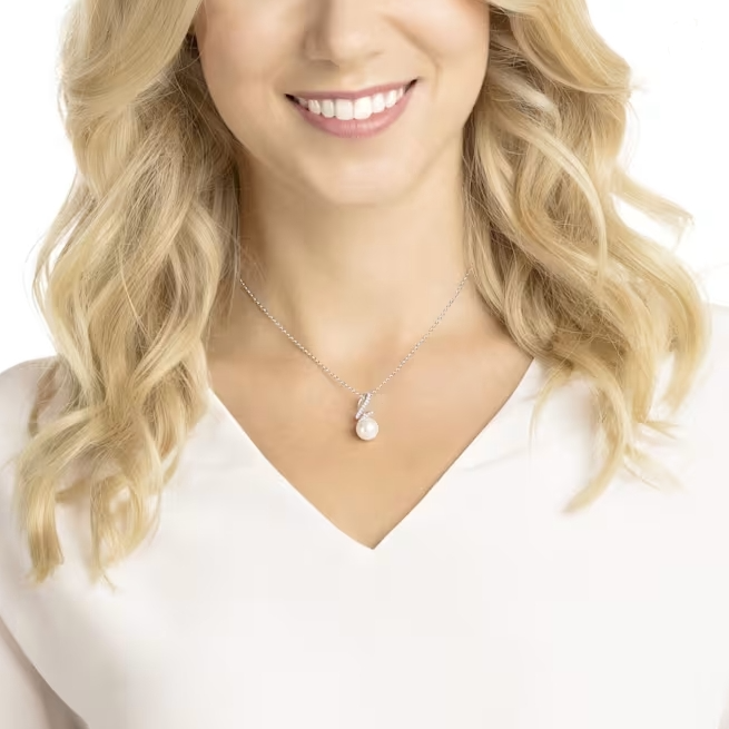 韩剧女主风 Swarovski 施华洛世奇 珍珠项链