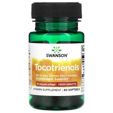 好物试用！Swanson, Tocotrienol，50 毫克，60 粒软凝胶