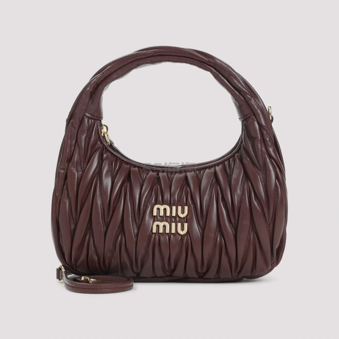 Miu Miu 缪缪 Wander matelassé hobo 包