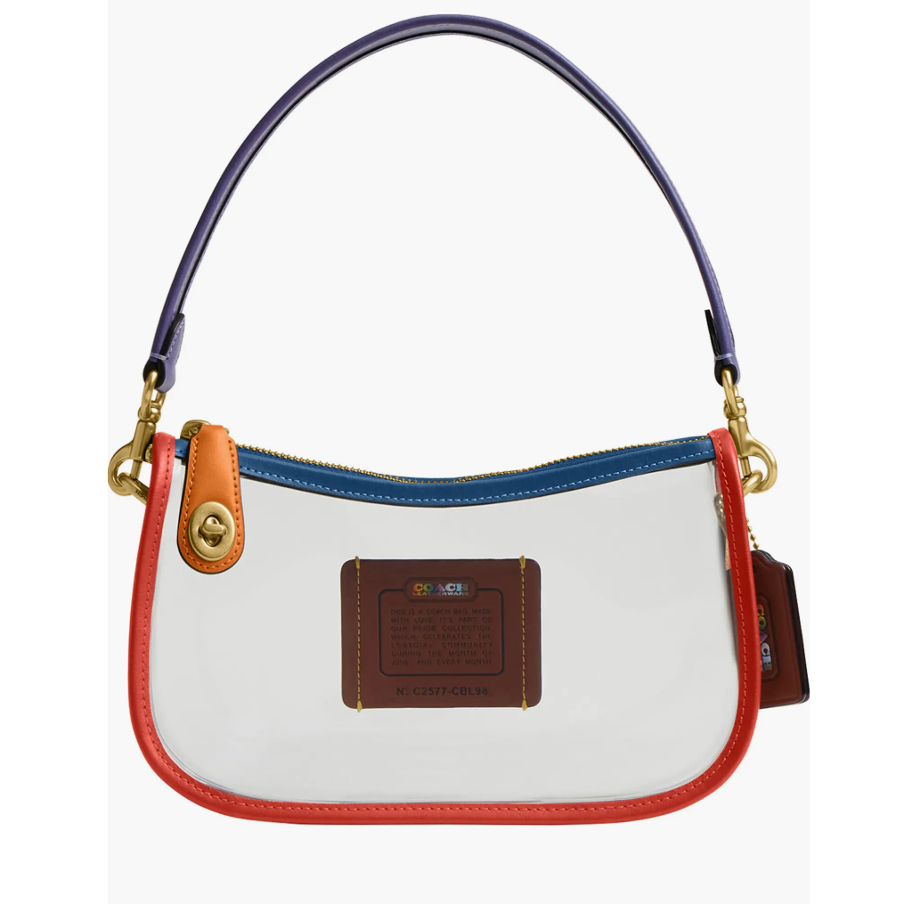 COACH Originals Rainbow PVC 蔻驰麻将包