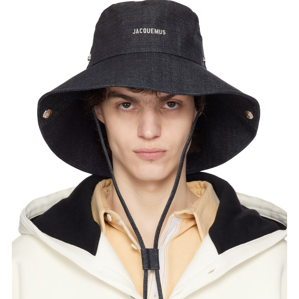 Jacquemus 牛仔蓝渔夫帽