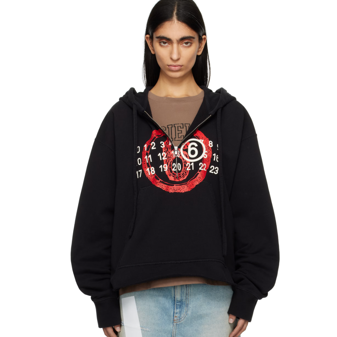 MM6 Maison Margiela 半拉链卫衣