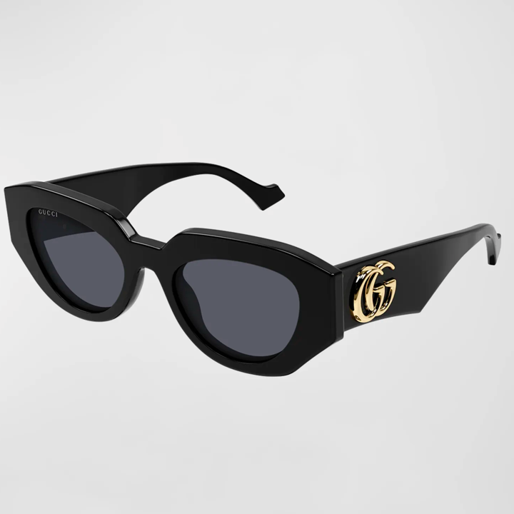 Gucci  黑金墨镜