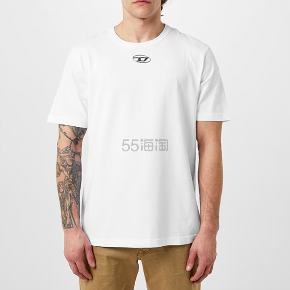 Diesel Logo 印花短袖