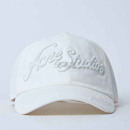 Acne Studios 白色印花 棒球帽
