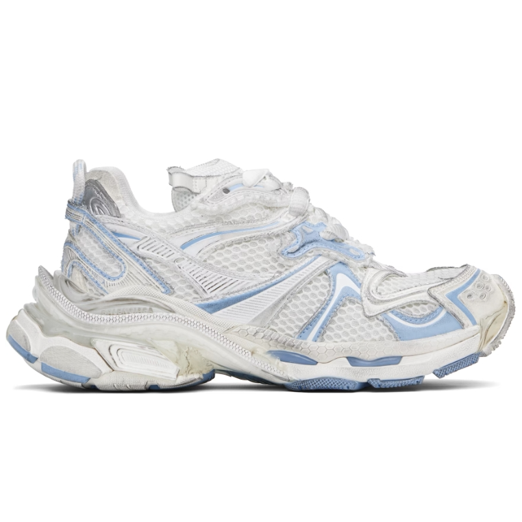 中站含税！Balenciaga 白色 Runner 2.0 运动鞋