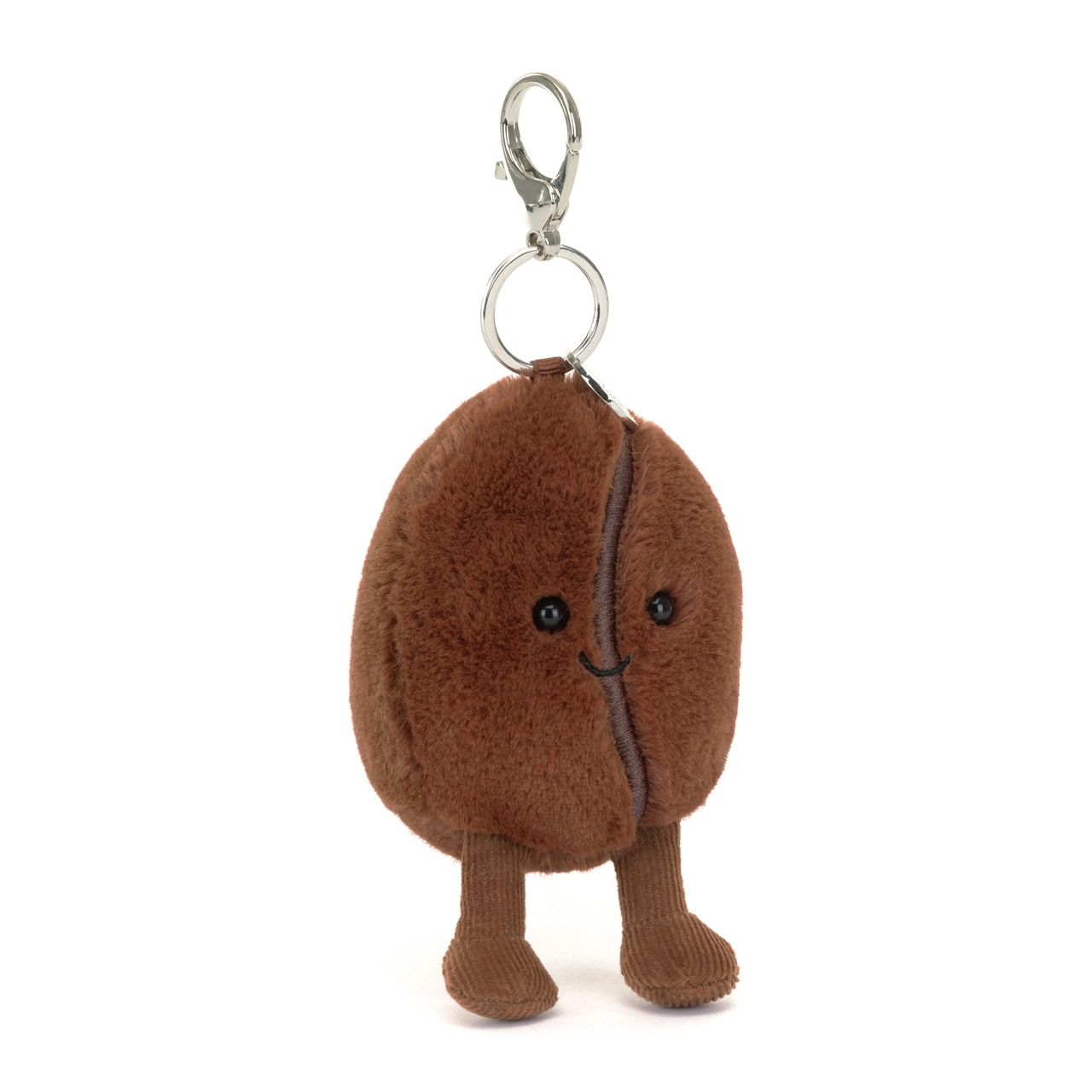 Jellycat Amuseables Coffee Bean 咖啡豆挂饰 Brown
