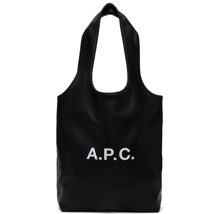 中站含税！A.P.C. 黑色小号 Ninon 托特包