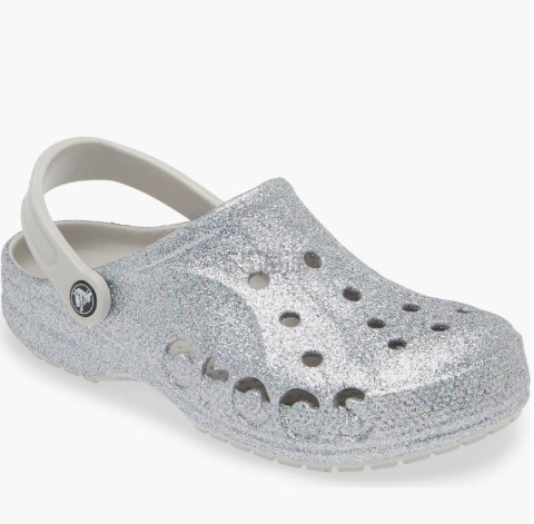 Crocs  Baya Glitter 洞洞鞋