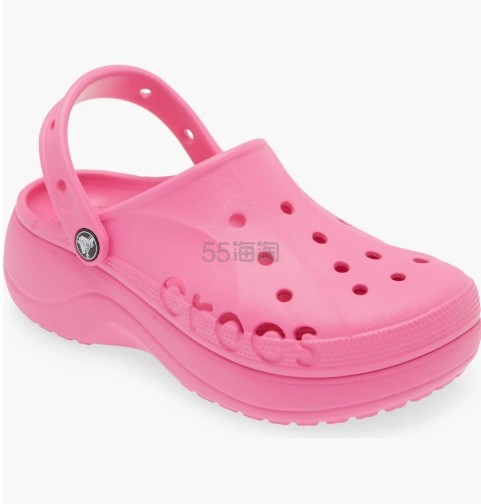 Crocs  Baya 厚底洞洞鞋