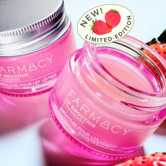 Farmacy：全场护肤热卖 入新品草莓果冻唇膜