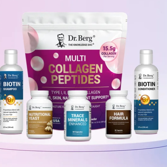 Dr Berg：国际美容日大促 美容个护产品热卖 入发水、护发素、精油等