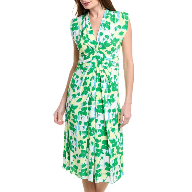 DVF livia 无袖迷笛裙