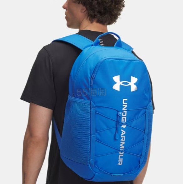 Under Armour 安德玛 Hustle Sport 6.0 蓝色双肩包