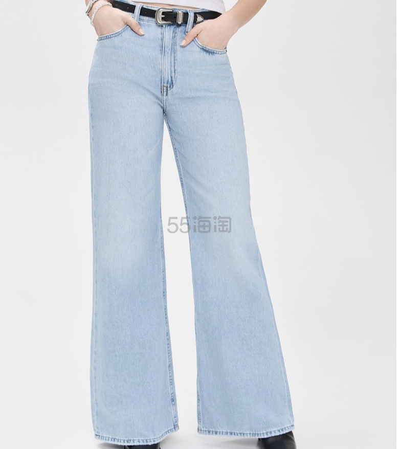 Polo Ralph Lauren 3x1 Rigid Denim Standard Wide Leg Pants  3x1 Rigid 阔腿牛仔裤