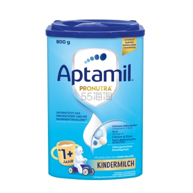 Aptamil 爱他美 德国经典版新版婴幼儿配方奶粉1+段(1岁以上)800g
