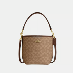 Coach 蔻驰 City Bucket 老花斜挎包