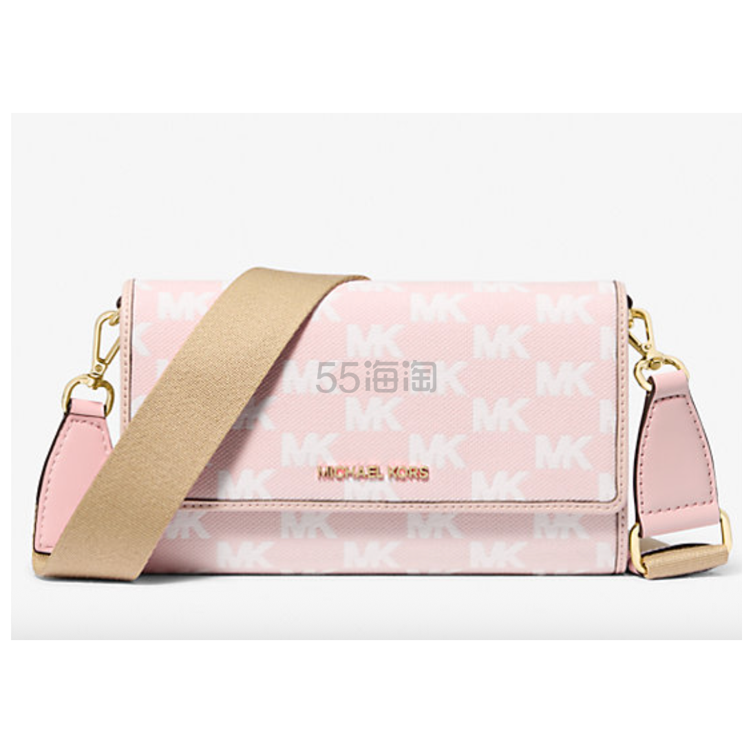Michael Kors Jet Set 大号老花单肩包