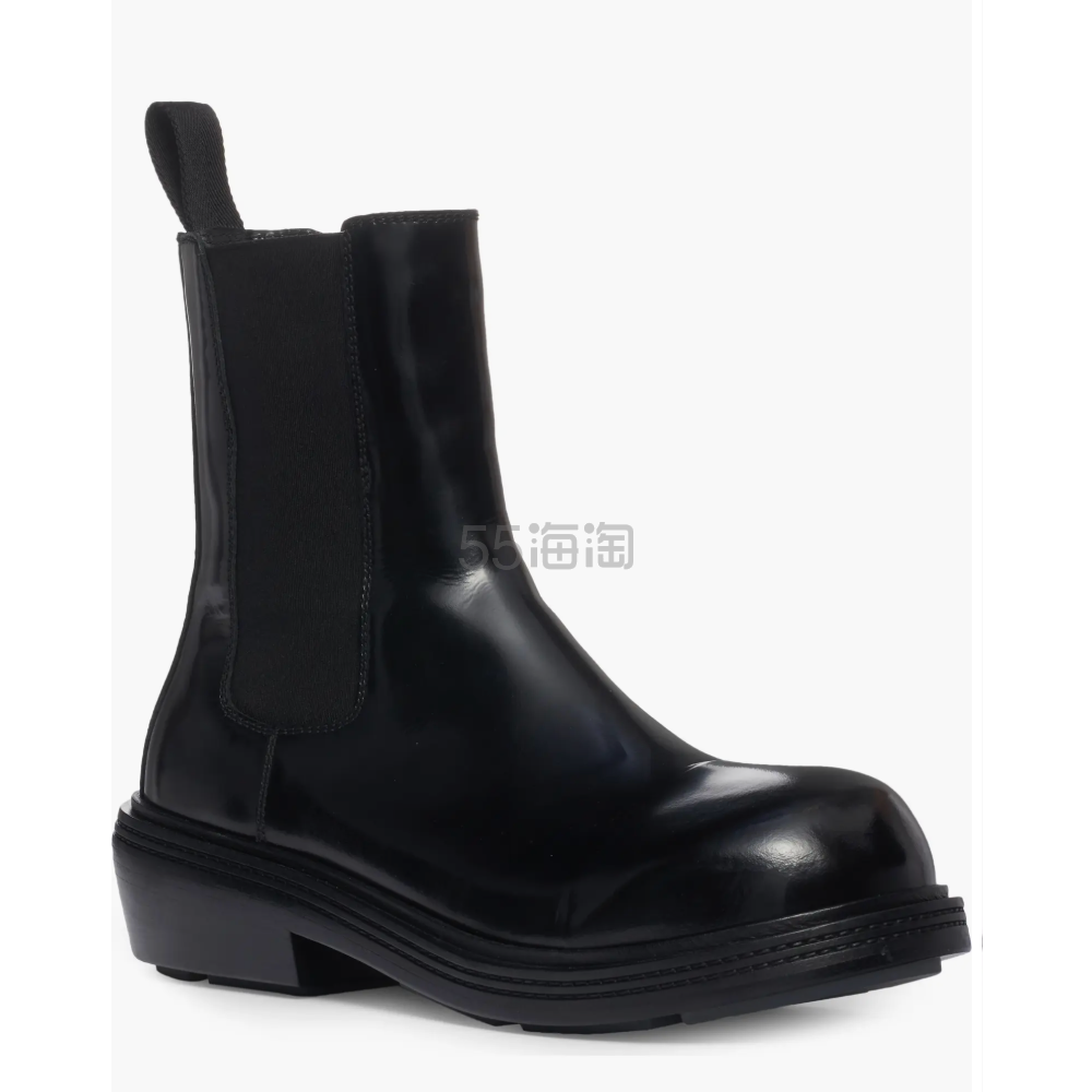 Bottega Veneta 黑色切尔西靴