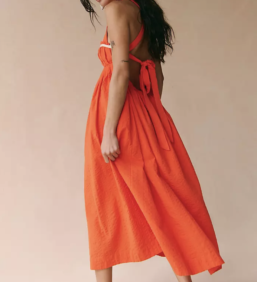 Free People Poppy 露背连衣裙