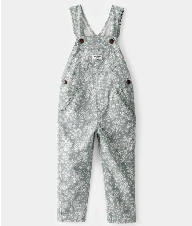 Carter's 印花背带裤