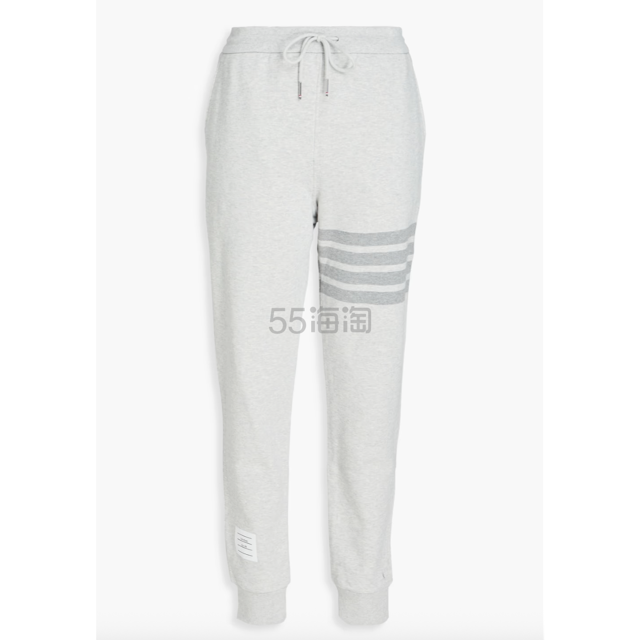 Thom Browne 浅灰色卫裤