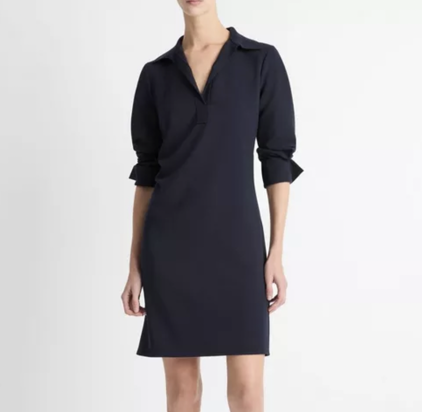 Vince Polo 领连衣裙