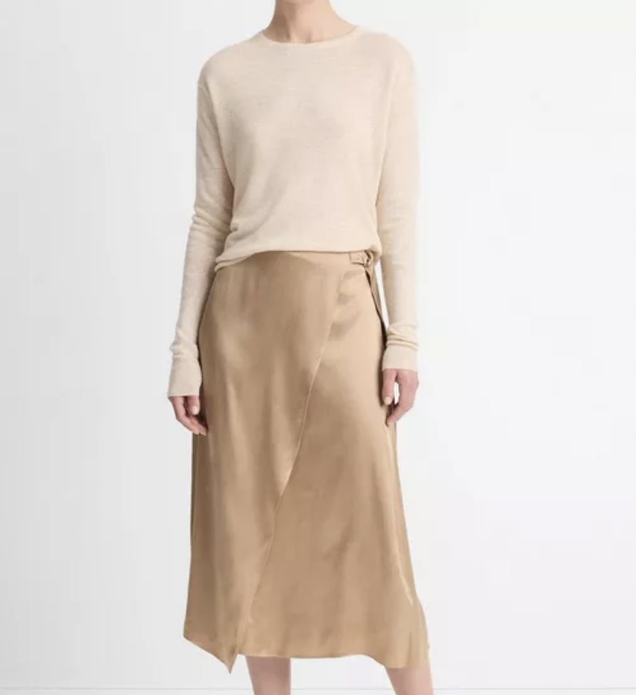 Vince 裹身半身裙