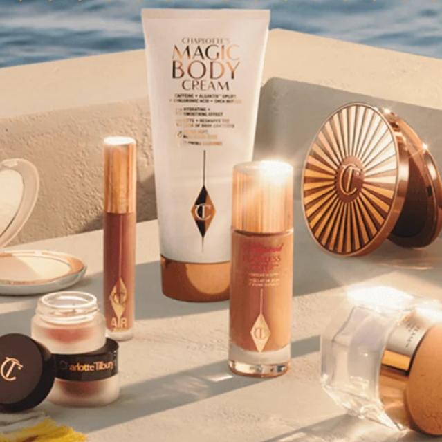 Charlotte Tilbury US：精选彩妆套装夏日大促 王牌粉底套装$49 修容唇部2件套$56