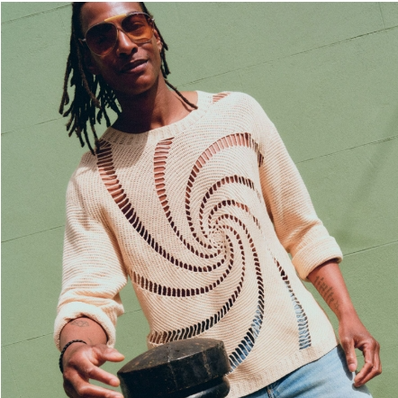 THE OUTNET 港站：Sandro 男装专场 直筒牛仔裤HK$1003 网眼皮革运动鞋HK$1141