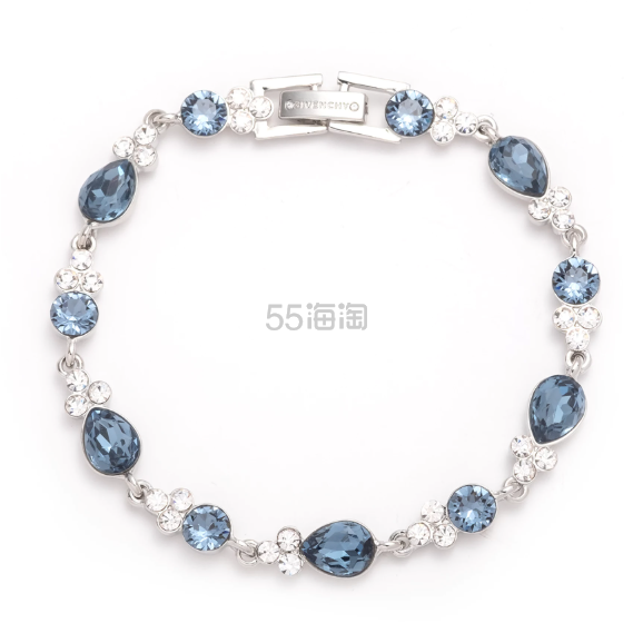 热卖！Givenchy 纪梵希 Flex 银调水晶手链