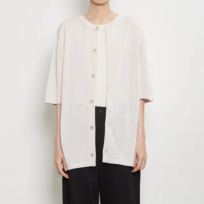 LEMAIRE 棉质短袖外套