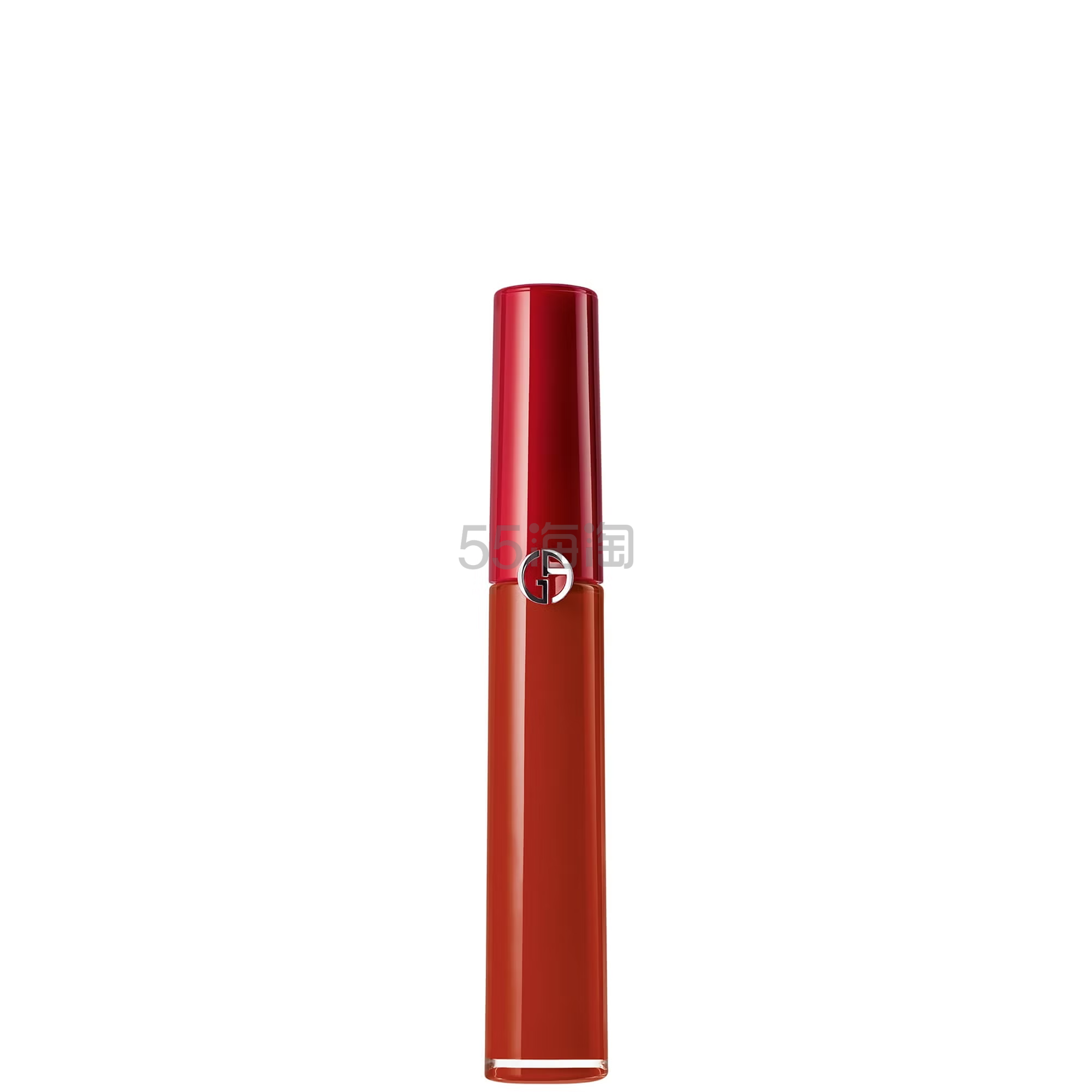 满赠黑色手拿包！Armani 红管唇釉 415