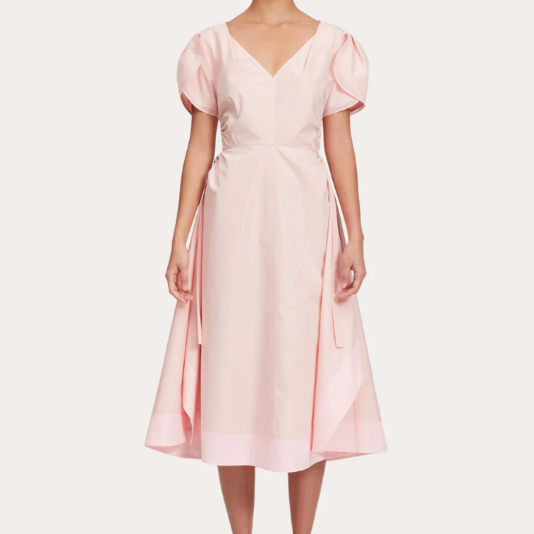 3.1 Phillip Lim V 领中长连衣裙