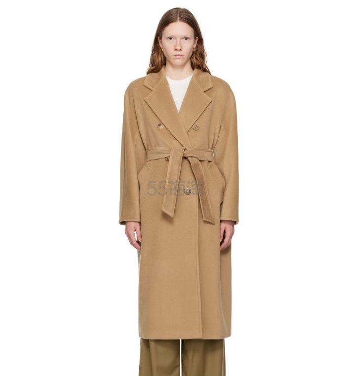Max Mara Tan Madame 101801 羊毛大衣 佟丽娅同款