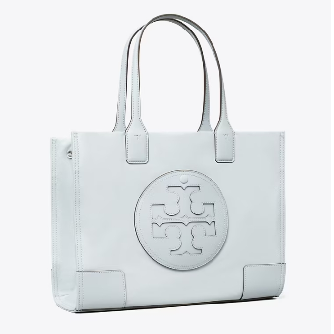 最后一个！Tory Burch 汤丽柏琦 小号 ella 托特包 雾霾蓝
