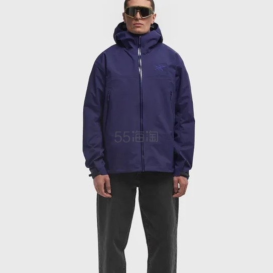 仅XXL码！ARC´TERYX 始祖鸟 BETA 紫色冲锋衣