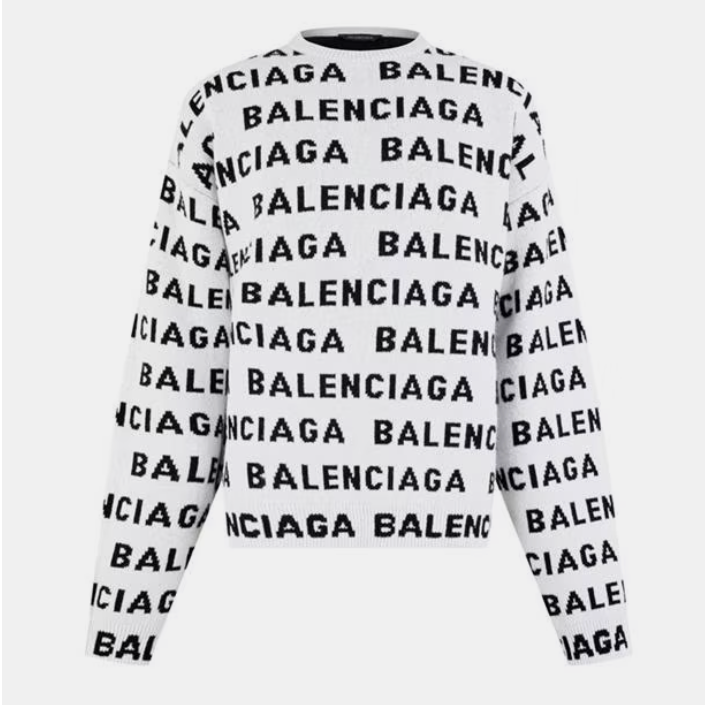 Balenciaga 羊毛logo毛衣