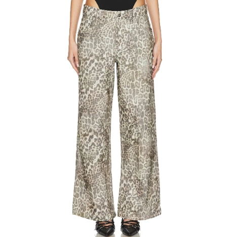 迪丽热巴同款！Jaded London 大热门豹纹裤